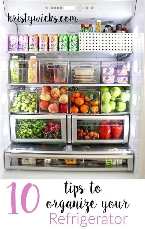 10 Tips for Organizing Your Refrigerator