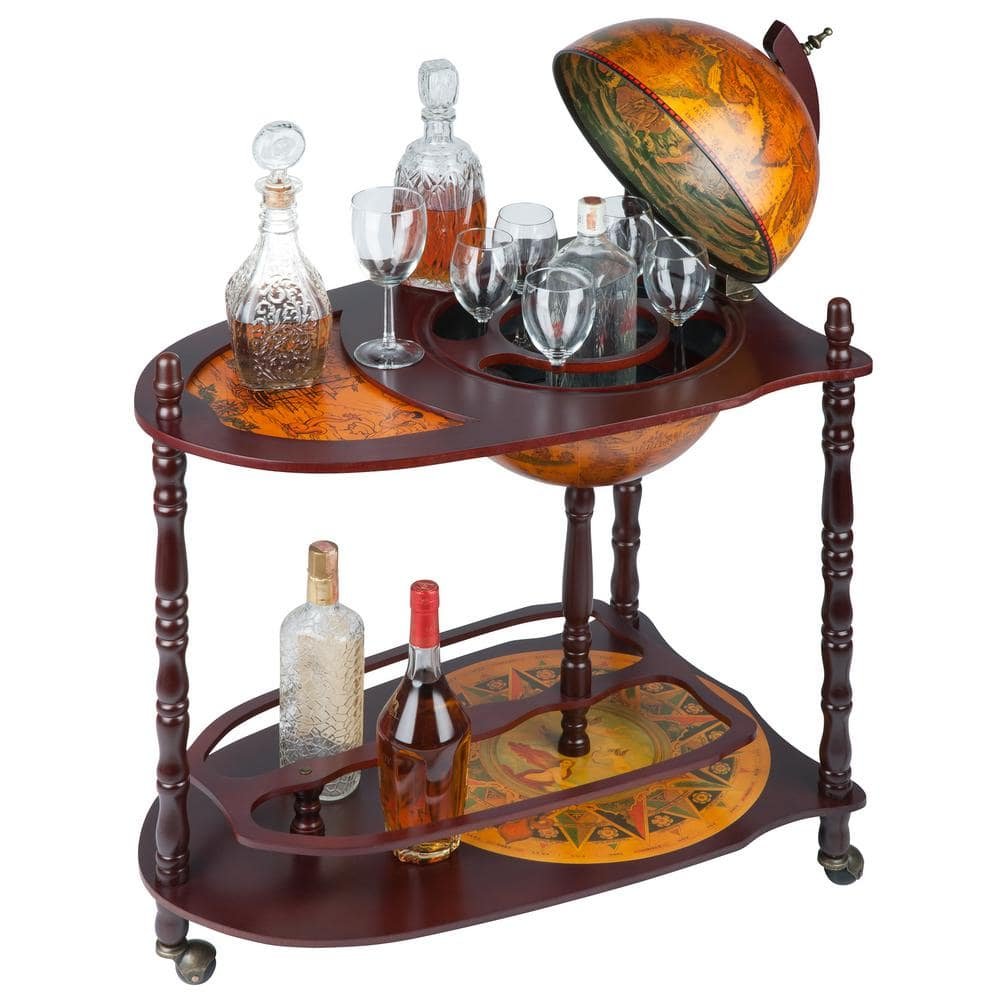 Exploring the World at Home: A Review of Globe Bar Carts