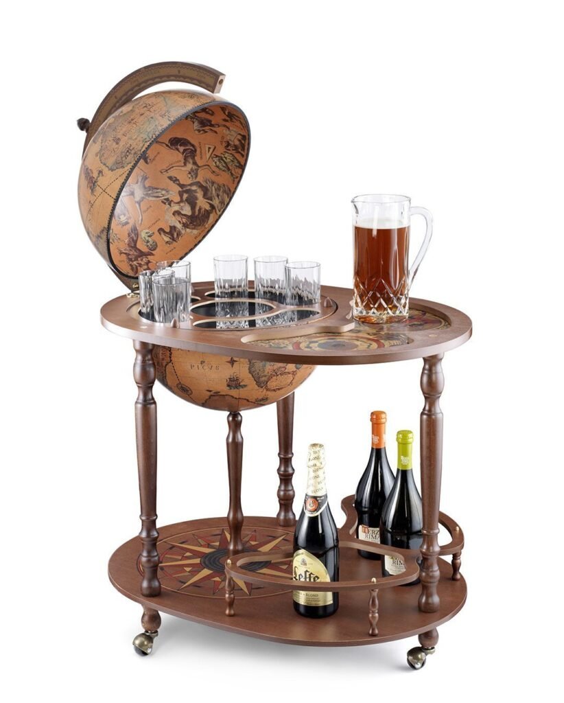 Exploring the World at Home: A Review of Globe Bar Carts