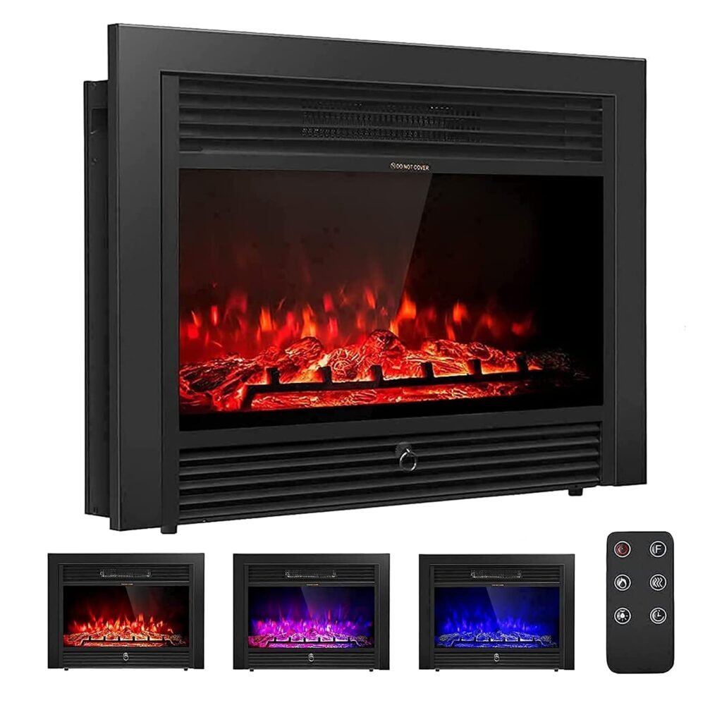 The Warmth and Comfort of Electric Fireplace Inserts